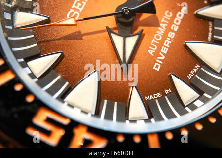 Images d'une 2e génération orange monster seiko fang Banque D'Images