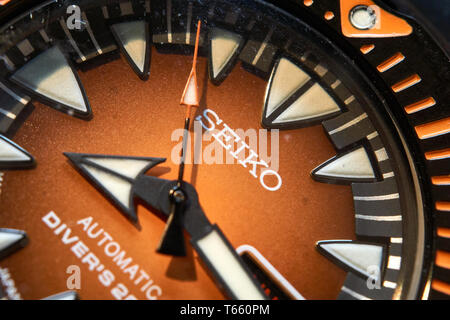 Images d'une 2e génération orange monster seiko fang Banque D'Images