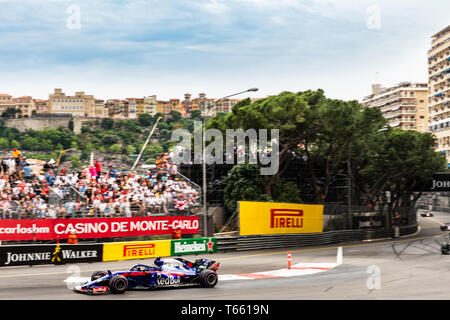 Monte Carlo / Monaco - 05/27/2018 - # 28 Brendon Hartley (NZL) dans sa Toro Rosso STR13 Honda lors de la Monaco GP Banque D'Images