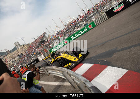 Monte Carlo / Monaco - 05/27/2018 - # 55 Carlos Sainz (ESP) dans son Reault L.R.18 lors de la Monaco GP Banque D'Images