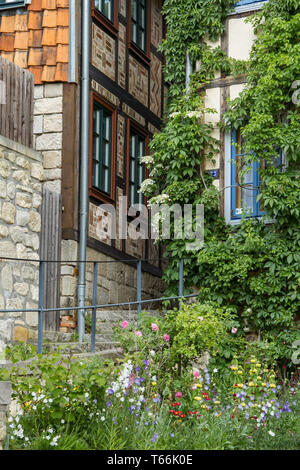 UNESCO World Heritage City Hotel, Harz, Saxe-Anhalt, Allemagne Banque D'Images