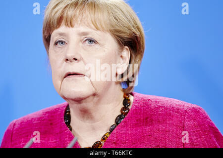 Portrait d'Angela Merkel, la chancelière allemande en 2014 Banque D'Images