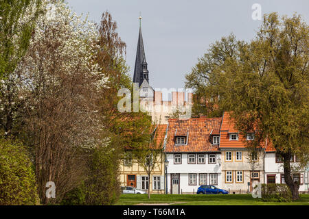 UNESCO World Heritage City Hotel, Harz, Saxe-Anhalt, Allemagne Banque D'Images