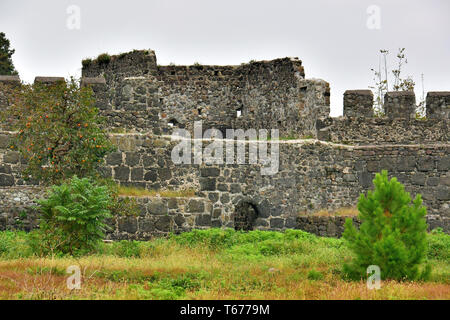 Ruines du Fort romain de goniomètre, Batumi, république autonome d'Adjarie, Géorgie Banque D'Images