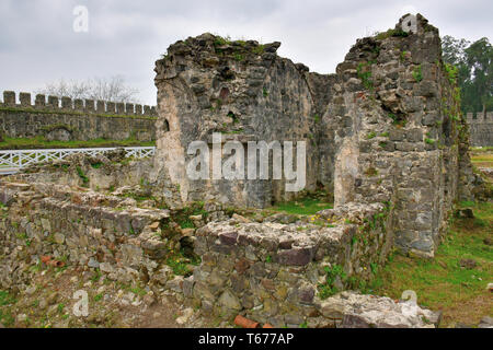 Ruines du Fort romain de goniomètre, Batumi, république autonome d'Adjarie, Géorgie Banque D'Images