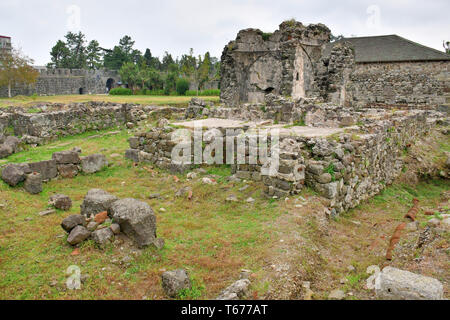 Ruines du Fort romain de goniomètre, Batumi, république autonome d'Adjarie, Géorgie Banque D'Images