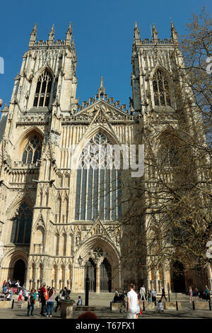 York Minster Banque D'Images