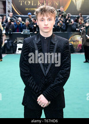 Participation à l'Ty Tennant UK premiere de Tolkien s'est tenue au Curzon Mayfair, Londres Banque D'Images