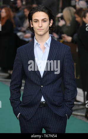 Adam Bregman assistant à la Tolkien UK premiere tenue au Curzon Mayfair, Londres. Banque D'Images