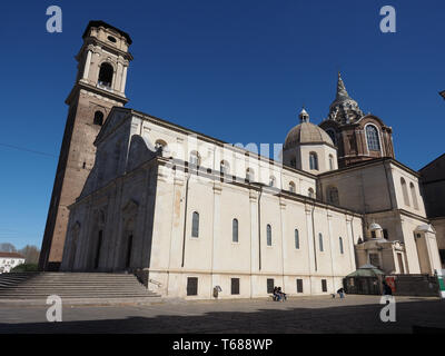 TURIN, ITALIE - circa 2019 MARS : Duomo di Torino sens Cathédrale de Turin Banque D'Images