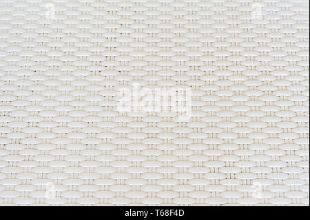 Crème blanche surface plastique avec motif répétitif. Banque D'Images