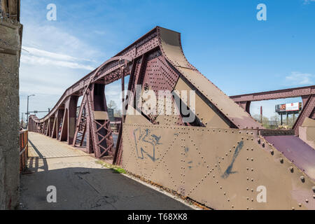 Pont de l'avenue Webster Banque D'Images