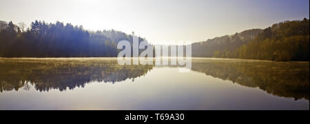 Wuppertalsperre, Remscheid, région du Bergisches Land, Rhénanie du Nord-Westphalie, Allemagne, Europa Banque D'Images