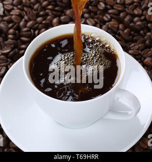 Grains de café Banque D'Images