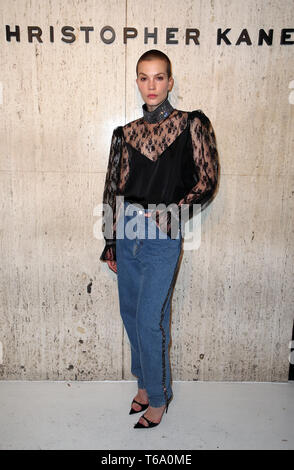West Hollywood, CA. Apr 29, 2019. Sylvia Hoeks, à la Christopher Kane à Giorgio's Party à West Hollywood, Californie le 29 avril 2019. Credit : Faye Sadou/media/Alamy Punch Live News Banque D'Images