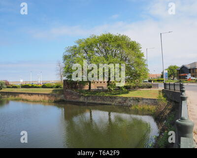 Sheerness, Kent, UK. 30 avril, 2019. Météo France : un après-midi ensoleillé de Sheerness, Kent aujourd'hui. Credit : James Bell/Alamy Live News Banque D'Images