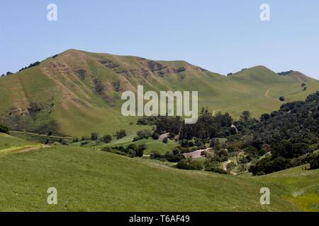 Black Diamond Mines Regional Preserve et Antioch, Californie Banque D'Images