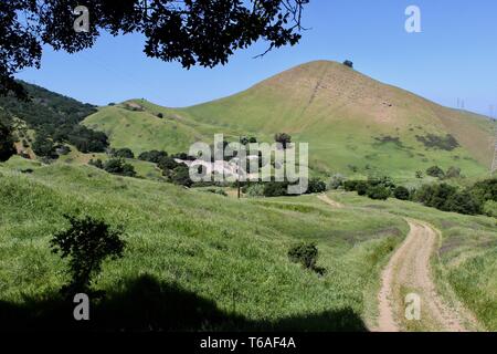 Black Diamond Mines Regional Preserve et Antioch, Californie Banque D'Images