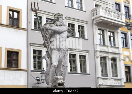 Görlitz historique, Saxe, Allemagne Banque D'Images