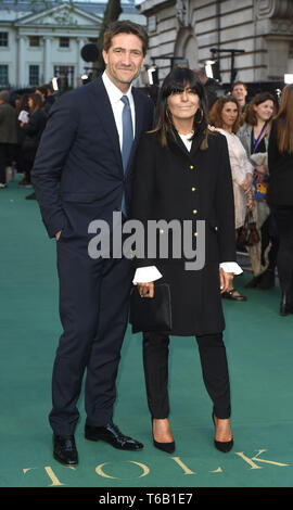 La photo doit être crédité ©Presse Alpha 079965 29/04/2019 Kris Thykier et Claudia Winkleman Tolkien UK Premiere At Curzon Mayfair London Banque D'Images