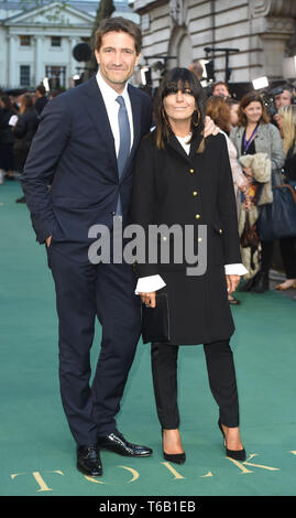 La photo doit être crédité ©Presse Alpha 079965 29/04/2019 Kris Thykier et Claudia Winkleman Tolkien UK Premiere At Curzon Mayfair London Banque D'Images