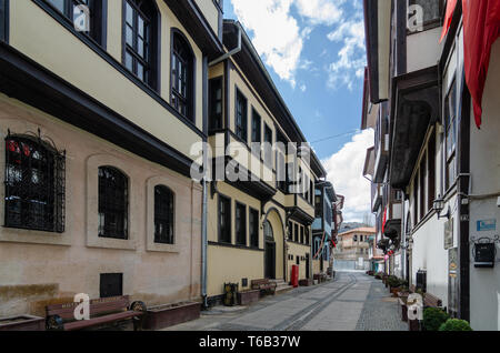 Turquie/Kutahya, avril 08,2019 : 19e siècle, qui sont des maisons Kutahya les exemples d'architecture civile Banque D'Images