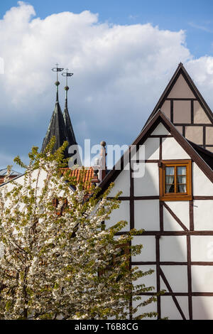 UNESCO World Heritage City Hotel, Harz, Saxe-Anhalt, Allemagne Banque D'Images