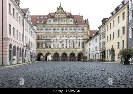 Görlitz historique, Saxe, Allemagne Banque D'Images