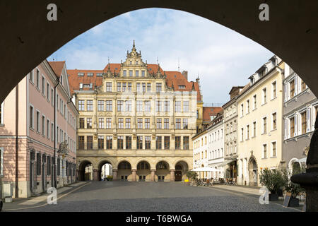 Görlitz historique, Saxe, Allemagne Banque D'Images