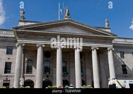 General Post Office, O'Connell Street à Dublin, Irlande Banque D'Images