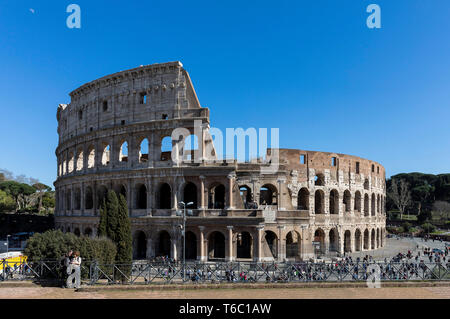 Colisée romain, Rome, Italie Banque D'Images
