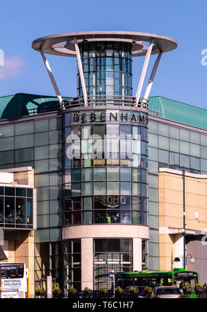 Birmingham, Angleterre - le 17 mars 2019 : l'entrée de Debenhams ministère stor ein Moor Street Banque D'Images