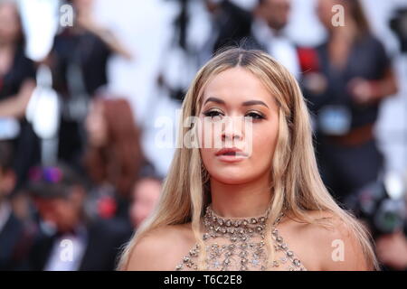 CANNES, FRANCE - 23 MAI 2017 : Rita ora sur le Festival de Cannes 70e anniversaire tapis rouge (Photo : Mickael Chavet) Banque D'Images