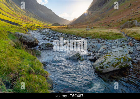 UK, Cumbria, Lake District, Honister Pass Banque D'Images