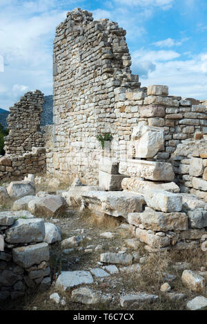 Asien, Türkei, Provinz Antalya, Antalya, Ausgrabungen der antiken Stadt Rhodiapolis Banque D'Images