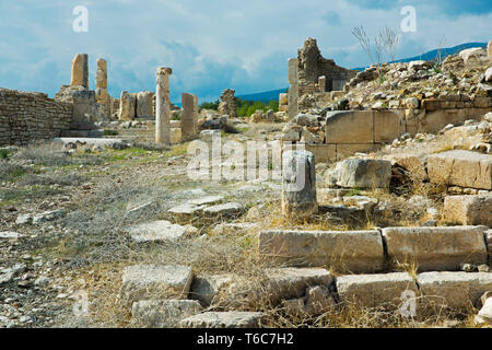 Asien, Türkei, Provinz Antalya, Antalya, Ausgrabungen der antiken Stadt Rhodiapolis Banque D'Images