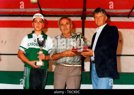 L'Italie, Casorezzo, Gruppo Ciclistico Casorezzo, anni '90 Banque D'Images