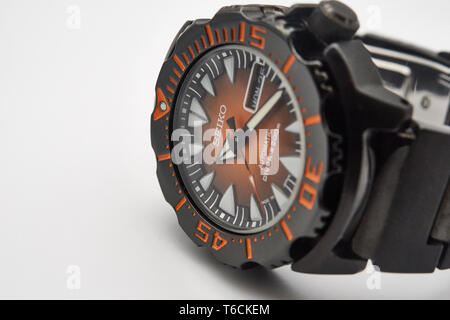 Images d'une 2e génération orange monster seiko fang Banque D'Images