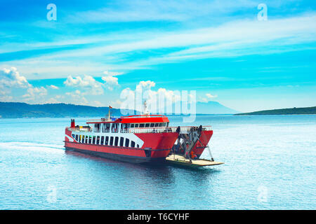 Java, Bali, Indonésie ferry Banque D'Images
