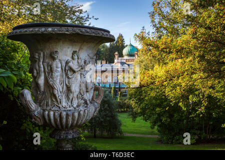 Maison et jardins de Sezincote, Gloucestershire, Angleterre Banque D'Images