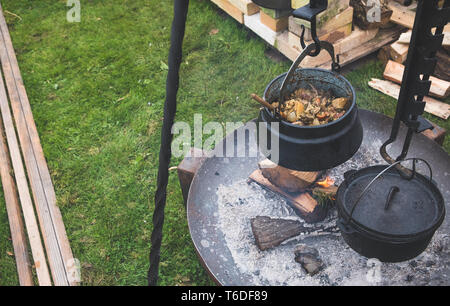 De délicieux produits biologiques sains aliments durable Banque D'Images