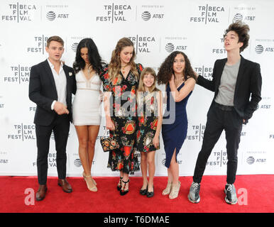 27 avril 2019 - New York, New York, États-Unis - exprimées à la Tribeca Film Festival 2019 Première mondiale de ''La Place de pas de mots'', tenue à la SVA Theatre de Chelsea à New York, New York, USA, 27 avril 2019 (Crédit Image : © Ylmj/AdMedia via Zuma sur le fil) Banque D'Images