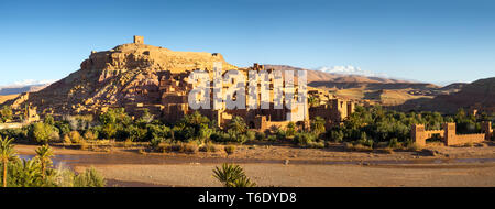 Kasbah Ait Ben Haddou au Maroc Banque D'Images