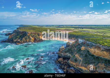 Childers Cove est l'un des joyaux cachés de Great Ocean Road en Australie Banque D'Images