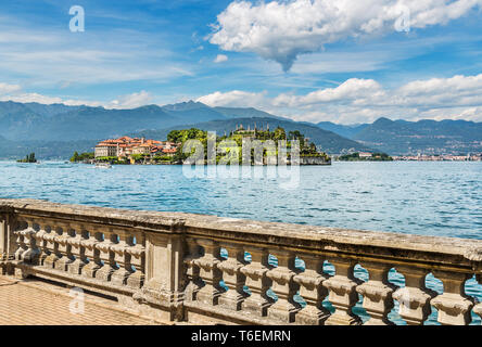 Isola Bella dans le Lac Majeur, Italie Banque D'Images