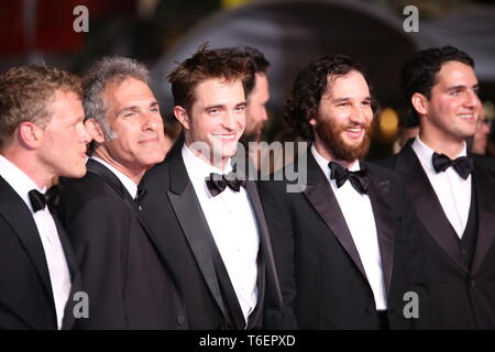 CANNES, FRANCE - 25 mai 2017 Acteurs : assister à la projection de 'Bon Temps' à la 70e Festival de Cannes (Photo : Mickael Chavet) Banque D'Images