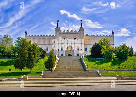 Entrée principale du Château de Lublin Banque D'Images