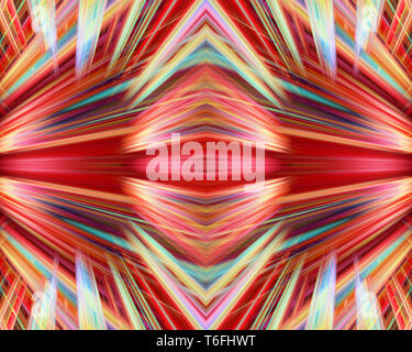 La lumière d'arrière-plan des sentiers colorés Banque D'Images