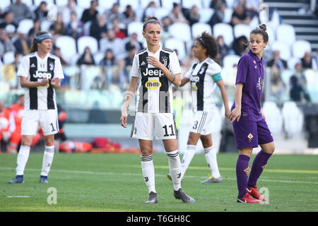 Turin, Italie. 28 avr, 2019. Le soccer, le championnat de Serie A JUVENTUS 2018-2019 Les femmes dans la photo : Crédit photo : BONANSEA Indépendant Agence/Alamy Live News Banque D'Images