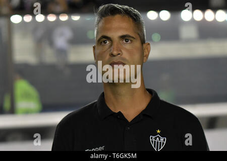 RJ - Rio de Janeiro - 01/05/2019 - 2019, un Brésilien Vasco x Atletico MG -Rodrigo Santana entraîneur de l'Atletico-MG au cours d'un match contre Vasco au stade Sao Januario pour le championnat brésilien UN 2019. Photo : Thiago Ribeiro / AGIF Banque D'Images